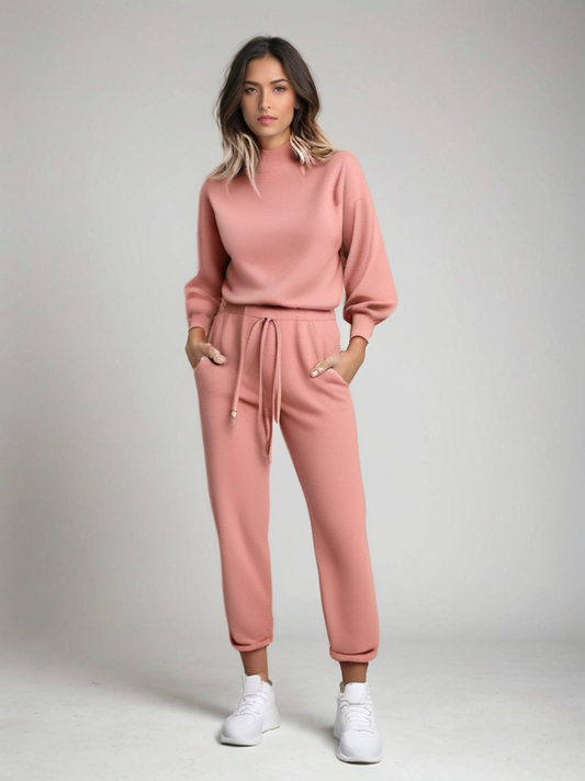 Mindy Trainingspak Dames | 2-Delig Huispak met Elegante Comfortlook