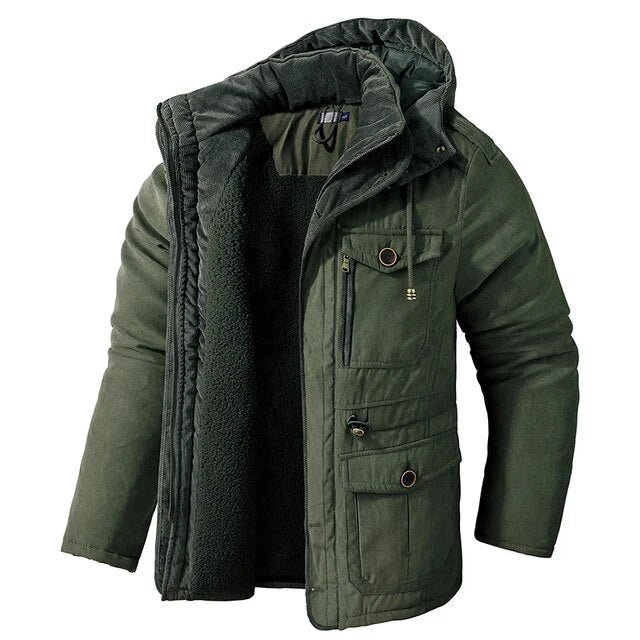 Lars Herenwinterjas – Warm, Comfortabel & Stoer met Bontvoering