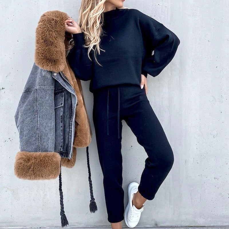 Mindy Trainingspak Dames | 2-Delig Huispak met Elegante Comfortlook