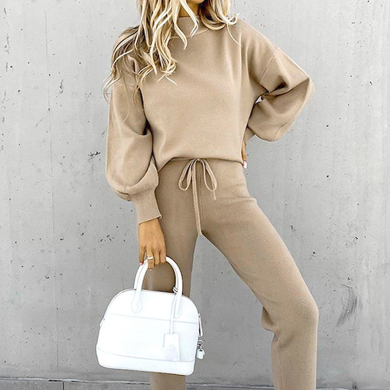 Mindy Trainingspak Dames | 2-Delig Huispak met Elegante Comfortlook