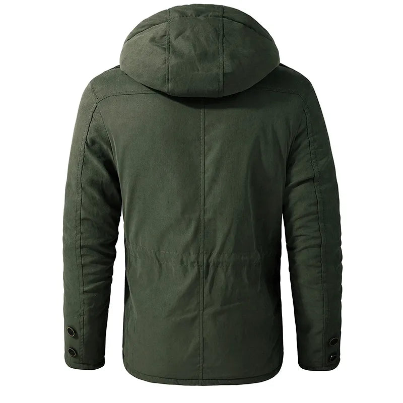 Lars Herenwinterjas – Warm, Comfortabel & Stoer met Bontvoering