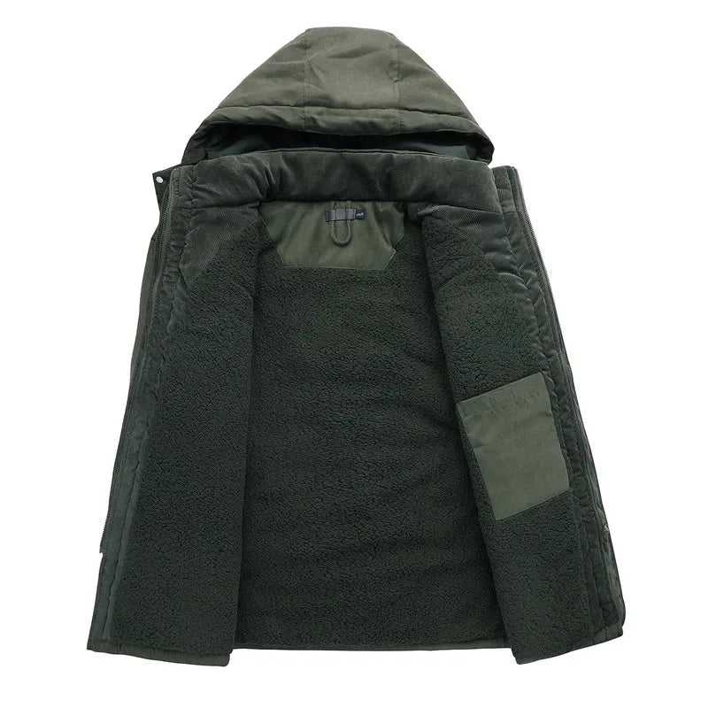 Lars Herenwinterjas – Warm, Comfortabel & Stoer met Bontvoering
