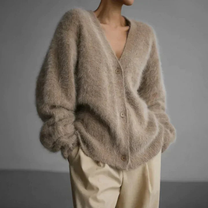 Dames Wolcardigan – Tijdloos, Zacht & Pure Elegantie