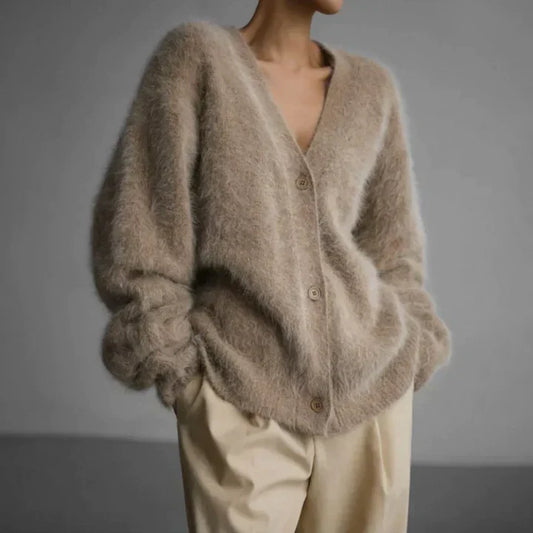 Dames Wolcardigan – Tijdloos, Zacht & Pure Elegantie