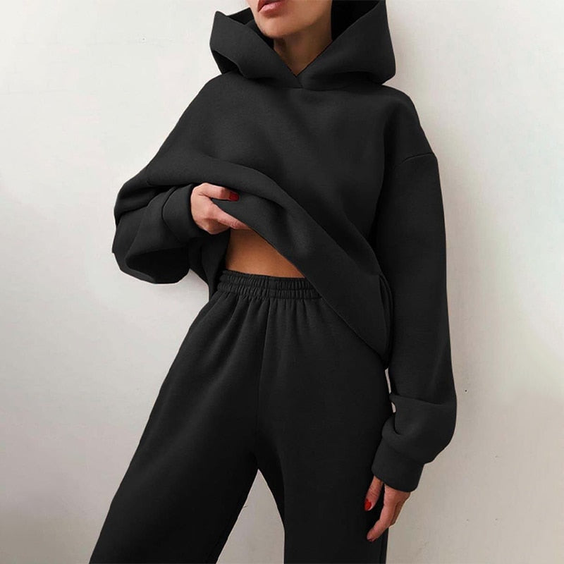 Luna Loungewear Set – Zacht, Warm & Comfortabel voor Thuis en Buiten