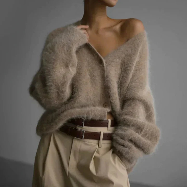 Dames Wolcardigan – Tijdloos, Zacht & Pure Elegantie