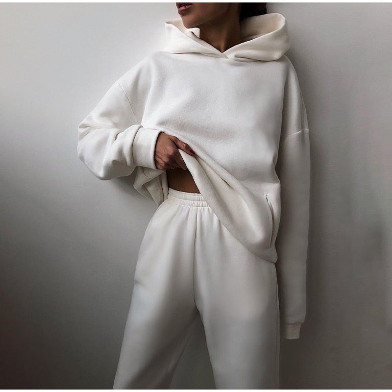Luna Loungewear Set – Zacht, Warm & Comfortabel voor Thuis en Buiten