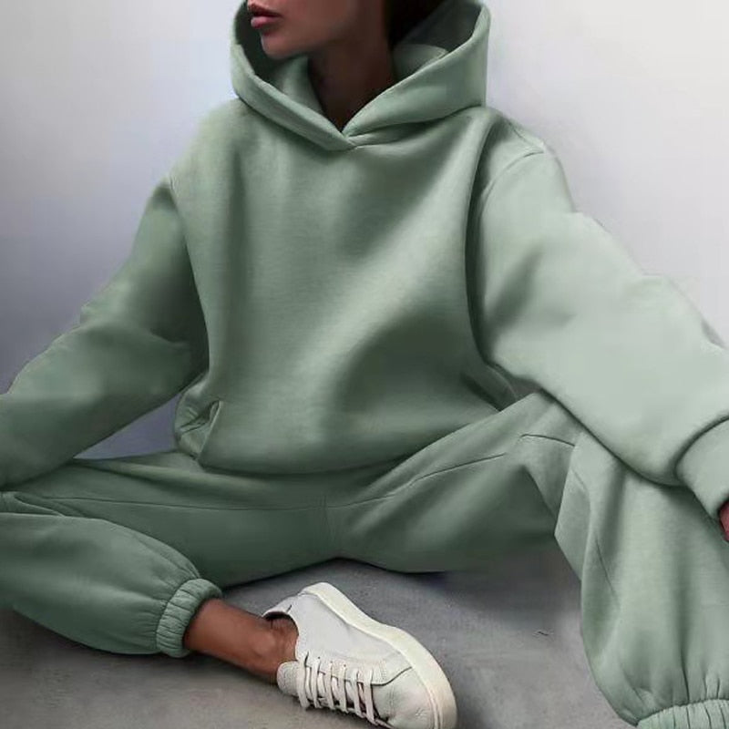 Luna Loungewear Set – Zacht, Warm & Comfortabel voor Thuis en Buiten