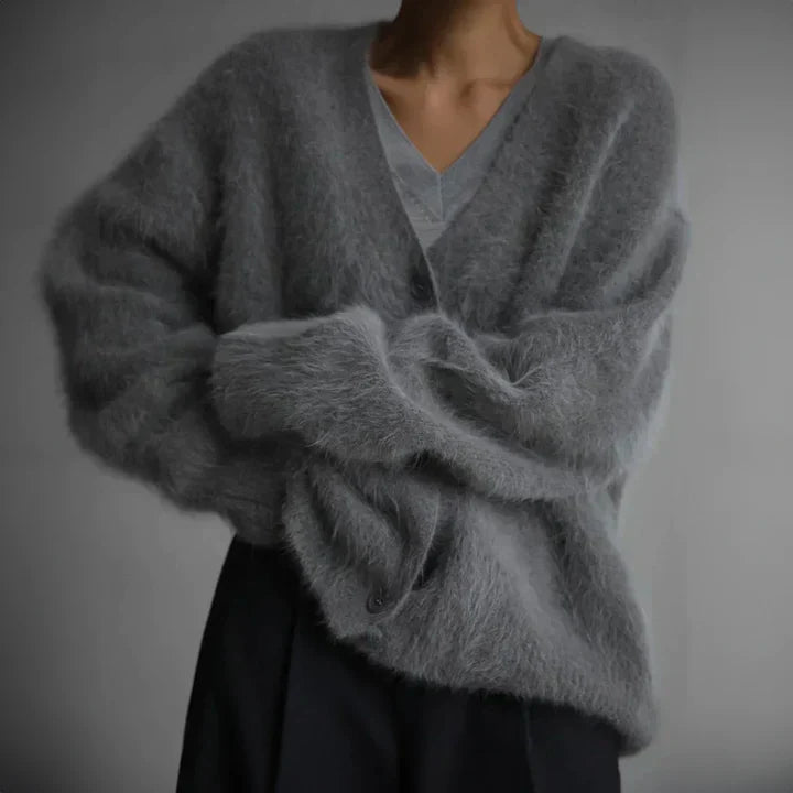 Dames Wolcardigan – Tijdloos, Zacht & Pure Elegantie