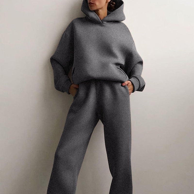Luna Loungewear Set – Zacht, Warm & Comfortabel voor Thuis en Buiten