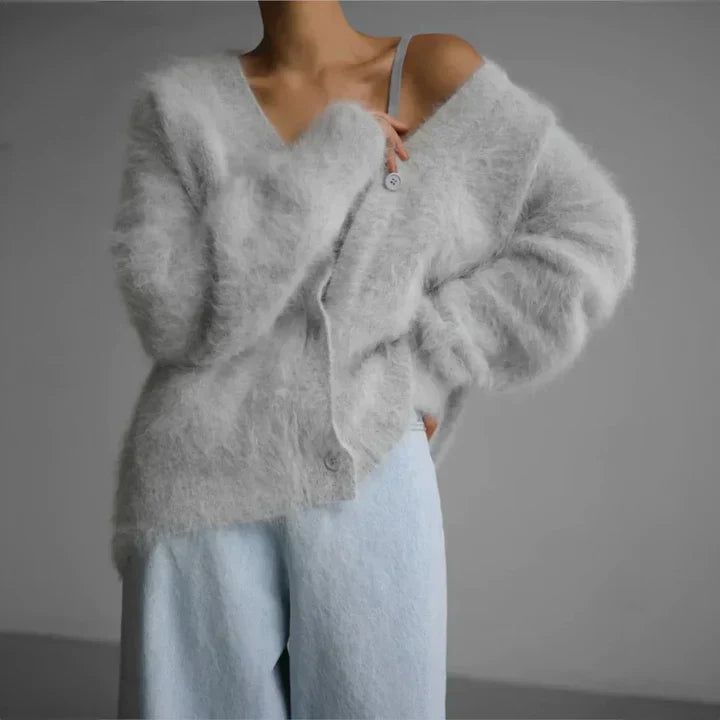 Dames Wolcardigan – Tijdloos, Zacht & Pure Elegantie