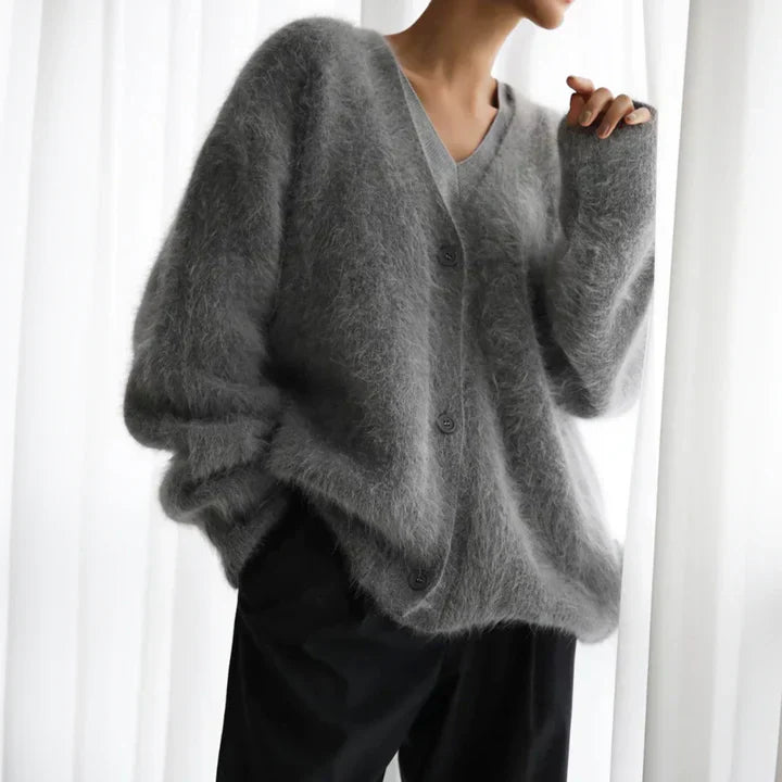Dames Wolcardigan – Tijdloos, Zacht & Pure Elegantie