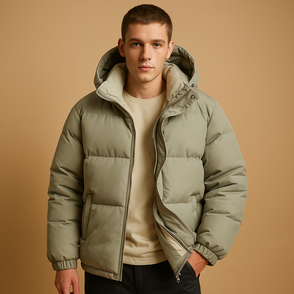 Milan Pufferjas – Licht, Warm & Sportief