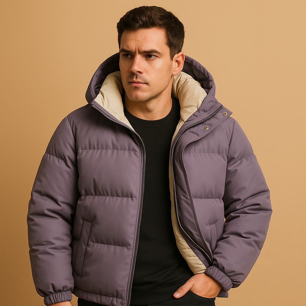 Milan Pufferjas – Licht, Warm & Sportief