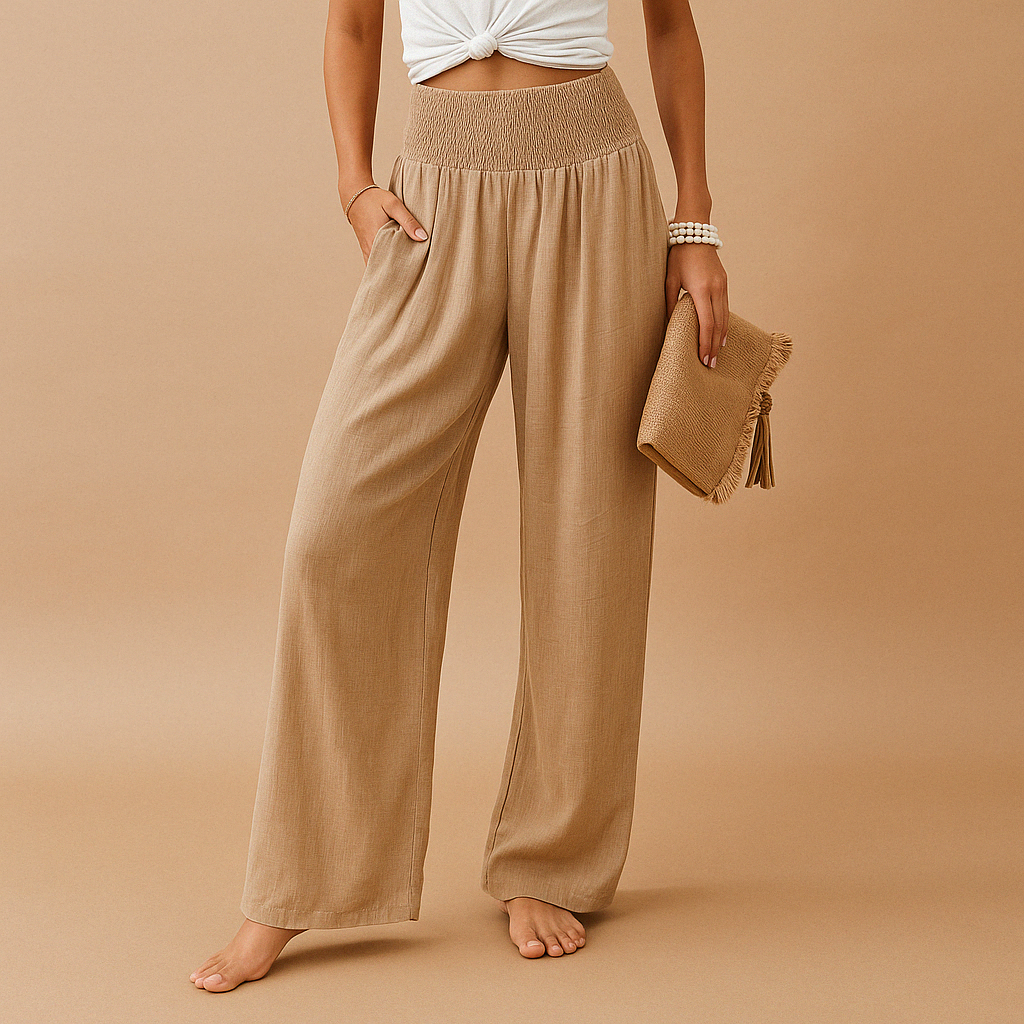 Lana – Dames Zomerbroek met Relaxte Fit