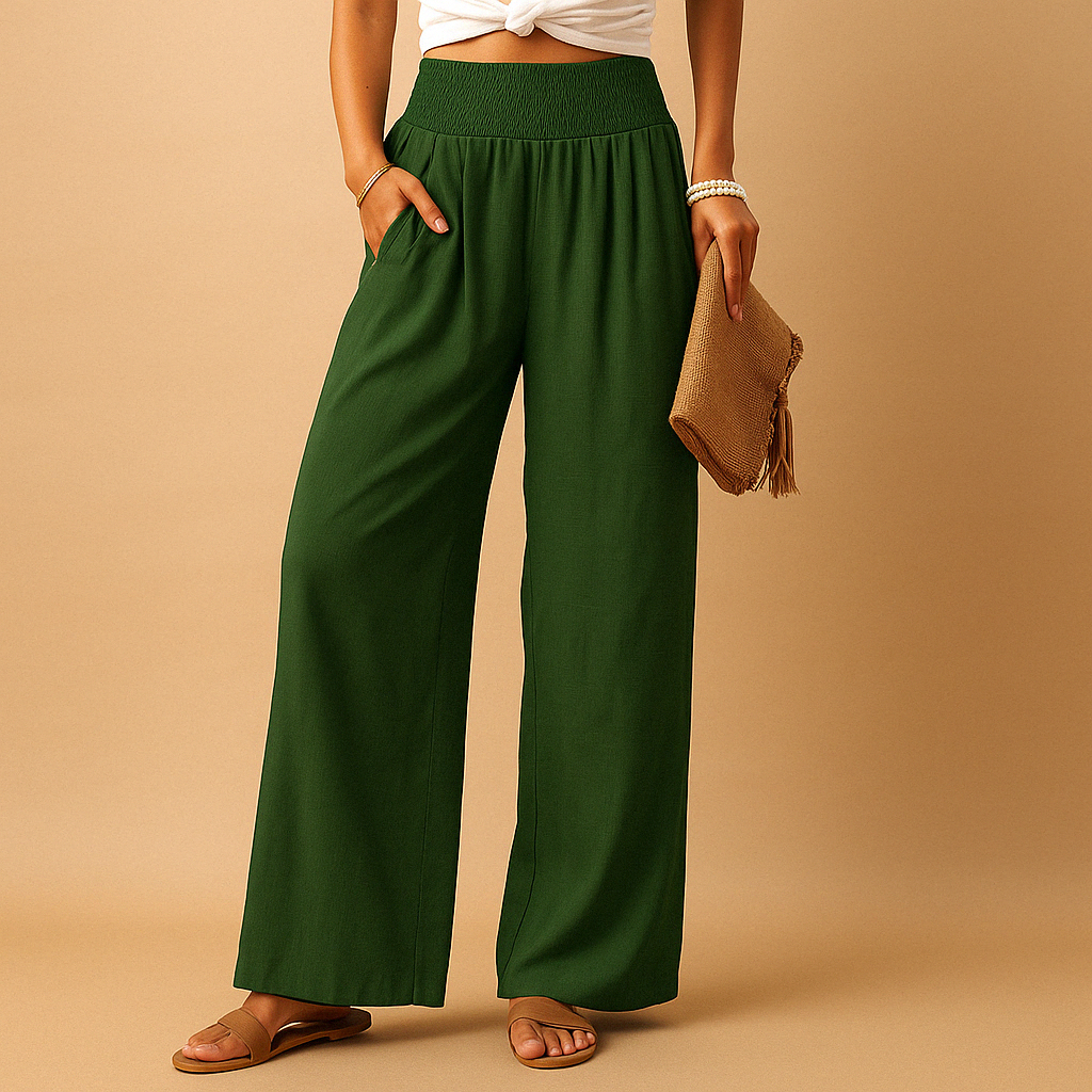 Lana – Dames Zomerbroek met Relaxte Fit