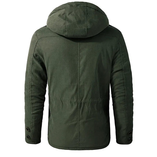 Lars Herenwinterjas – Warm, Comfortabel & Stoer met Bontvoering