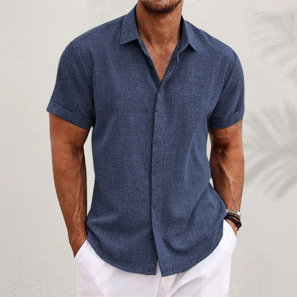 Heren Polo Luca – Klassieke Zomerse Polo met Ademende Textuur