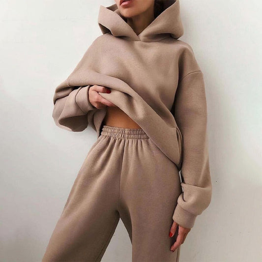 Luna Loungewear Set – Zacht, Warm & Comfortabel voor Thuis en Buiten