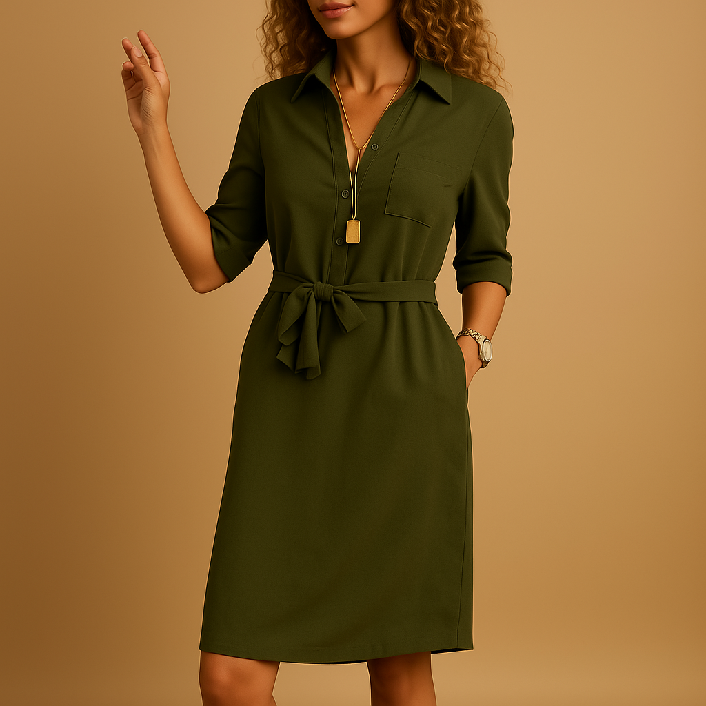 Amara – Elegante Dames Jurk met Moderne en Tijdloze Uitstraling