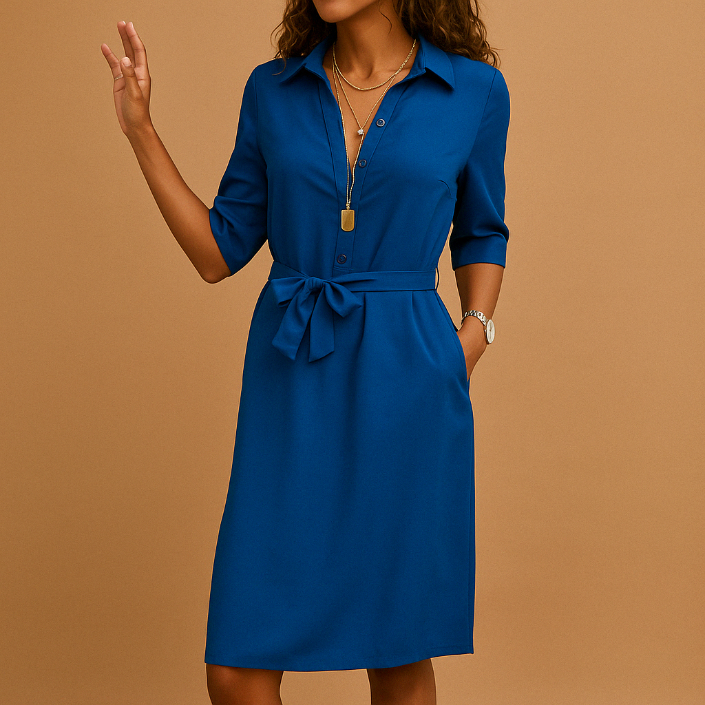 Amara – Elegante Dames Jurk met Moderne en Tijdloze Uitstraling