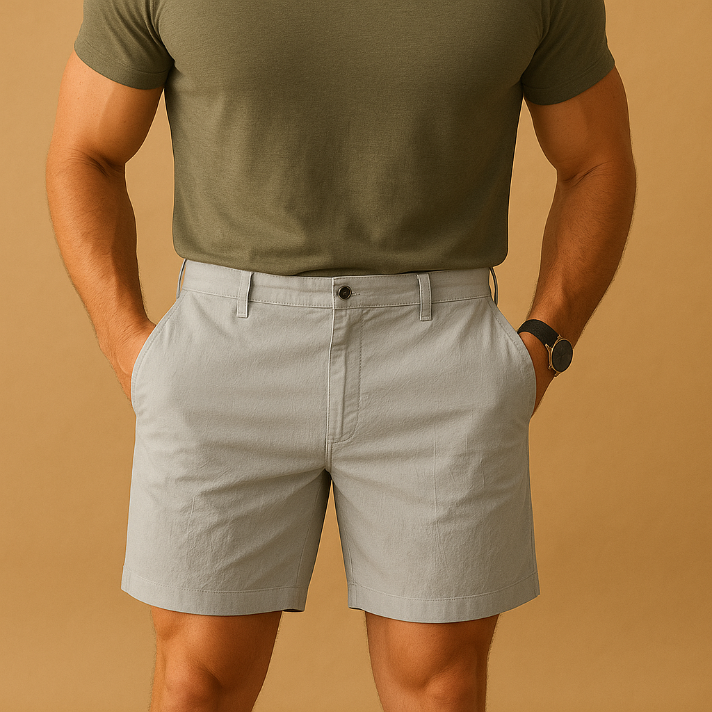 Luca – Heren Zomershort met Relaxed Fit en Stijlvolle Uitstraling