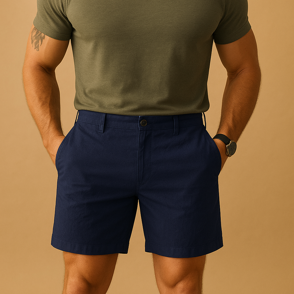 Luca – Heren Zomershort met Relaxed Fit en Stijlvolle Uitstraling