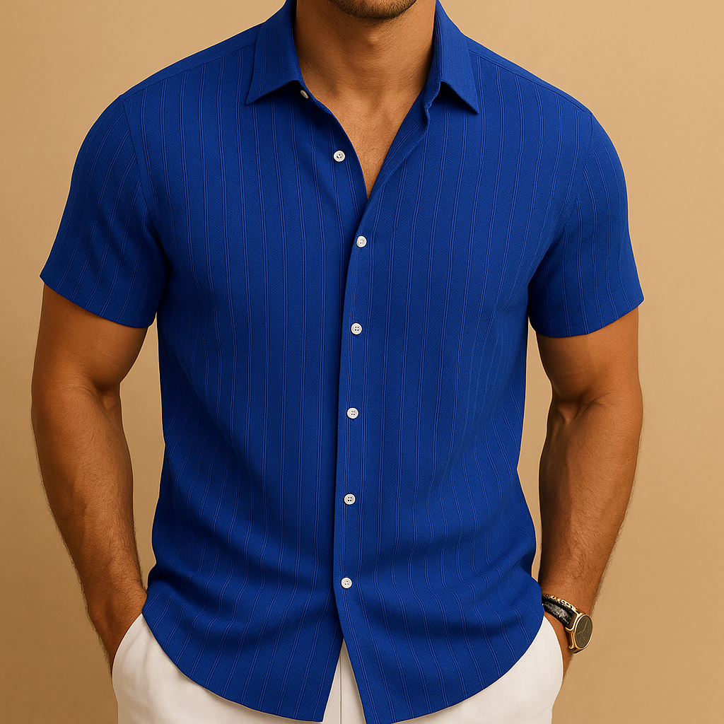 Daniel – Luchtig Heren Zomershirt met Moderne Uitstraling