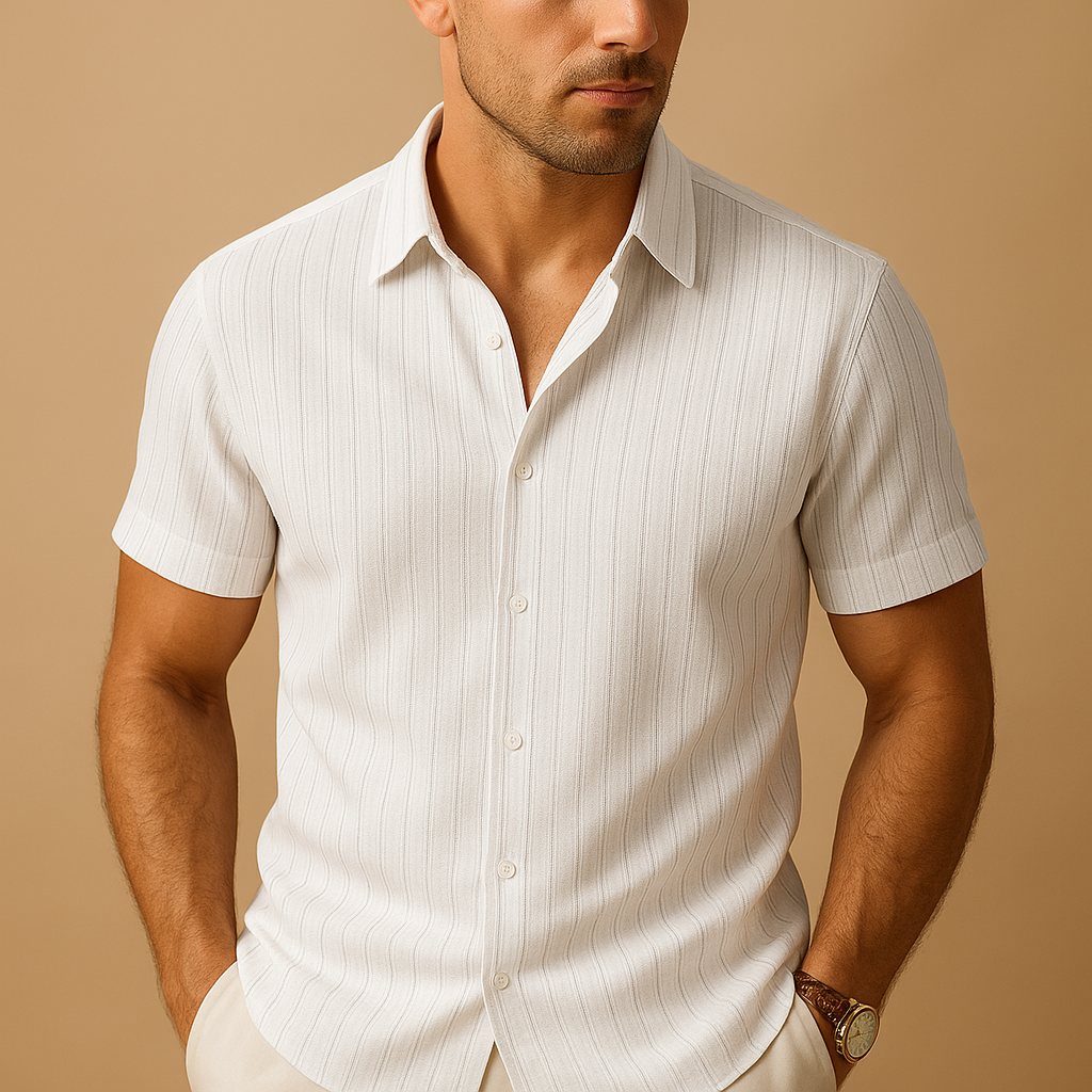 Daniel – Luchtig Heren Zomershirt met Moderne Uitstraling