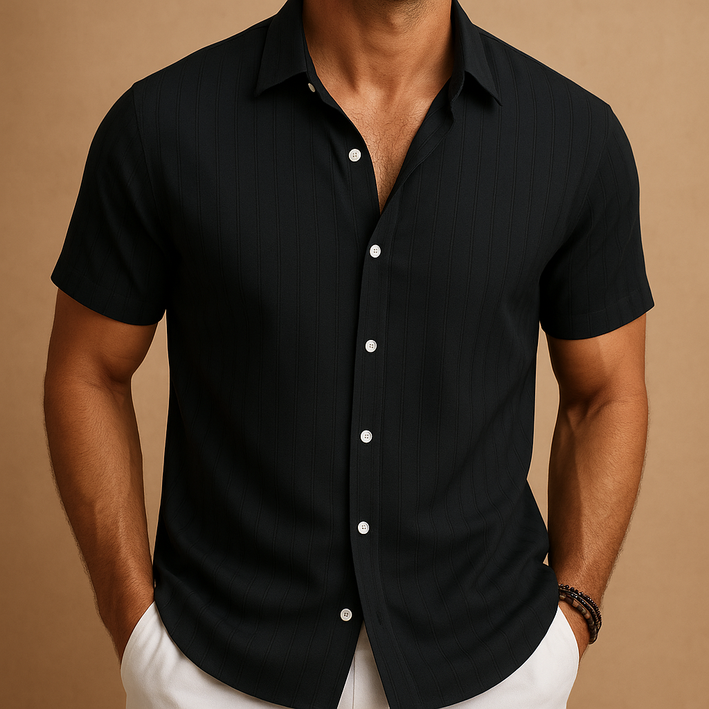 Daniel – Luchtig Heren Zomershirt met Moderne Uitstraling