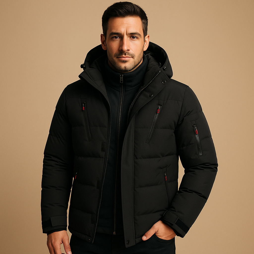 Erik – Waterdichte Heren Winterjas met Moderne Pasvorm