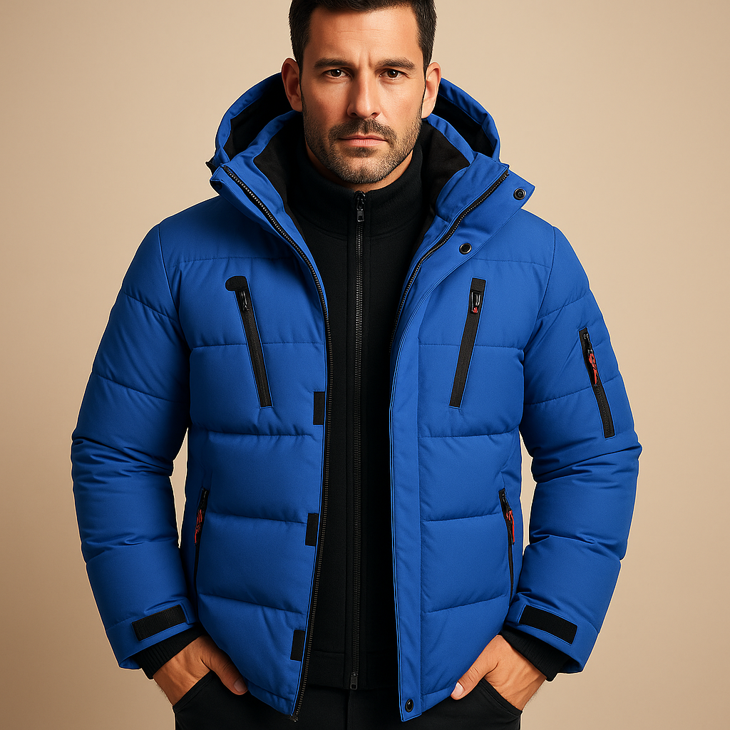 Erik – Waterdichte Heren Winterjas met Moderne Pasvorm