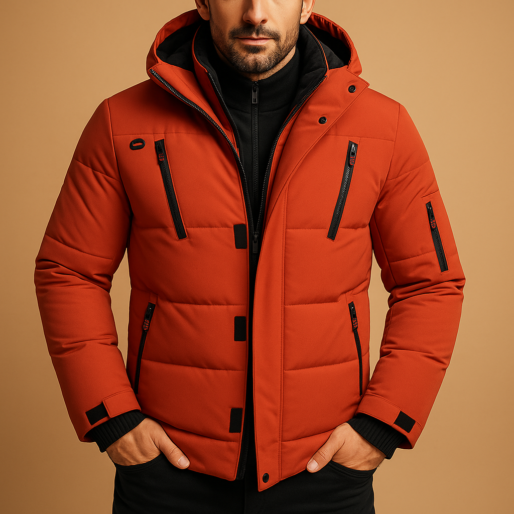 Erik – Waterdichte Heren Winterjas met Moderne Pasvorm