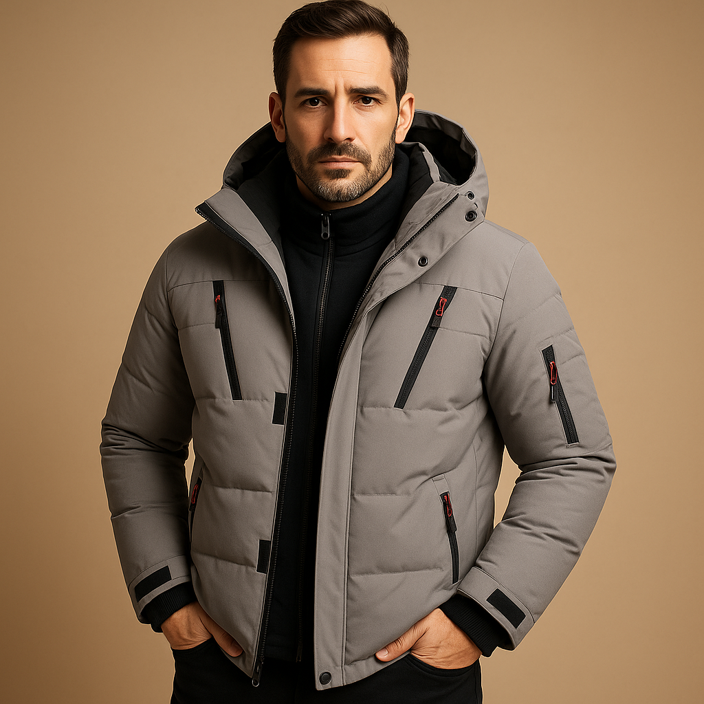 Erik – Waterdichte Heren Winterjas met Moderne Pasvorm